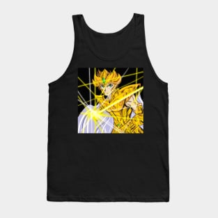 aioria leo gold saint in lightning plasma cosmos attack Tank Top